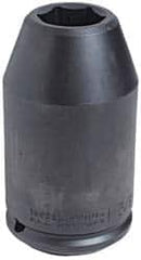 Proto - 1-1/2" Drive 4-3/8" Deep Impact Socket - 6 Points, 7-1/4" OAL - Americas Industrial Supply