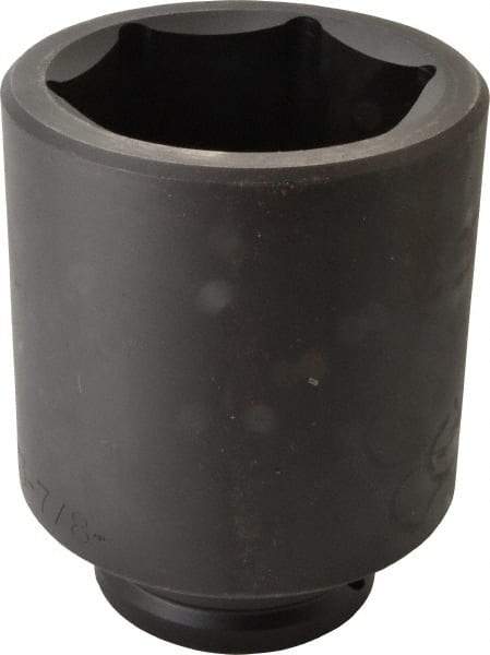 Proto - 1-1/2" Drive 3-7/8" Deep Impact Socket - 6 Points, 6-3/4" OAL - Americas Industrial Supply