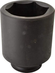 Proto - 1-1/2" Drive 3-7/8" Deep Impact Socket - 6 Points, 6-3/4" OAL - Americas Industrial Supply
