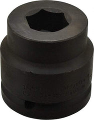 Proto - 1-1/2" Drive 1-5/16" Standard Impact Socket - 6 Points, 3-1/8" OAL - Americas Industrial Supply