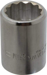 Blackhawk by Proto - 3/4" Drive, Standard Hand Socket - 12 Points, 2" OAL, Alloy Steel, Black Finish - Americas Industrial Supply