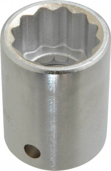 Blackhawk by Proto - 3/4" Drive, Standard Hand Socket - 12 Points, 2" OAL, Alloy Steel, Black Finish - Americas Industrial Supply