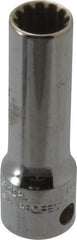Proto - 3/8" Drive, 3/8" Socket, Spline Socket - 12 Points, 2-1/8" OAL - Americas Industrial Supply