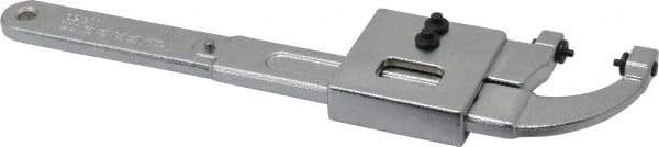 Facom - 0" to 1-31/32" Capacity, Satin Chrome Finish, Pin Spanner Wrench - 8-15/32" OAL, 2.5mm Hook Pin Height - Americas Industrial Supply