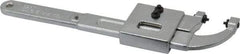 Facom - 0" to 1-31/32" Capacity, Satin Chrome Finish, Pin Spanner Wrench - 8-15/32" OAL, 2.5mm Hook Pin Height - Americas Industrial Supply