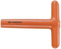 Facom - 8mm 6 Point Insulated Box Wrench - Single End, 19/32" Head Diam, 5-11/16" OAL, Steel - Americas Industrial Supply