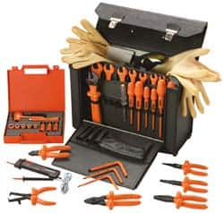 Facom - 39 Piece Insulated Hand Tool Set - Comes in Tool Box - Americas Industrial Supply