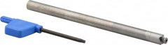 Iscar - MGCH, Internal, Left Hand, 0.5 to 5mm Groove Width, Indexable Grooving Tool Holder - GIQ. 11.. Insert Compatibility, 8mm Shank Width, 125mm OAL - Americas Industrial Supply