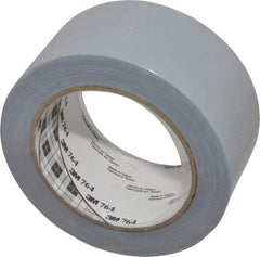 3M - Gray Solid Color Vinyl Tape - 2" Wide x 108' Long x 0.005" Thick, General Traffic - Americas Industrial Supply
