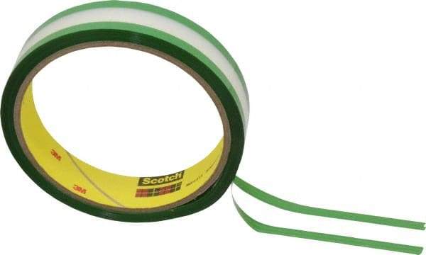 3M - 36 Yds. x 3/4", Green Polyester Film Tape - 685 Series, 1.7 mil Thick, 19 Lb./Inch Tensile Strength - Americas Industrial Supply