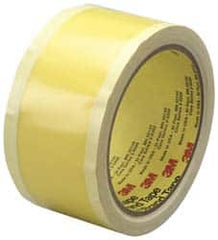 3M - 36 Yds. x 2", Yellow Polyethylene Film Tape - 695 Series, 3 mil Thick, 8 Lb./Inch Tensile Strength - Americas Industrial Supply