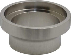 VNE - 1-1/2", E-Line Style, Sanitary Stainless Steel Pipe Short Welding Ferrule - Female Connection, Grade 304 - Americas Industrial Supply
