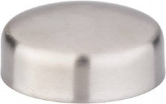 VNE - 2-1/2", Weld Style, Sanitary Stainless Steel Pipe End Cap - Butt Weld Connection, Grade 316L - Americas Industrial Supply