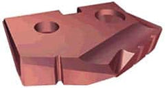 Allied Machine and Engineering - 44mm Diam x 1/4" Thick, Seat Code 3, 132° Included Angle Spade Drill Insert - AM200 Coated, Cobalt, Grade Premium Cobalt, Series GEN2 T-A - Americas Industrial Supply