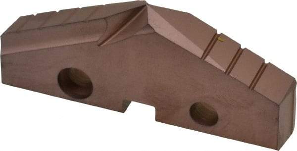Allied Machine and Engineering - 2-7/32" Diam x 5/16" Thick, Seat Code 4, 132° Included Angle Spade Drill Insert - AM200 Coated, Cobalt, Grade Super Cobalt, Series GEN2 T-A - Americas Industrial Supply