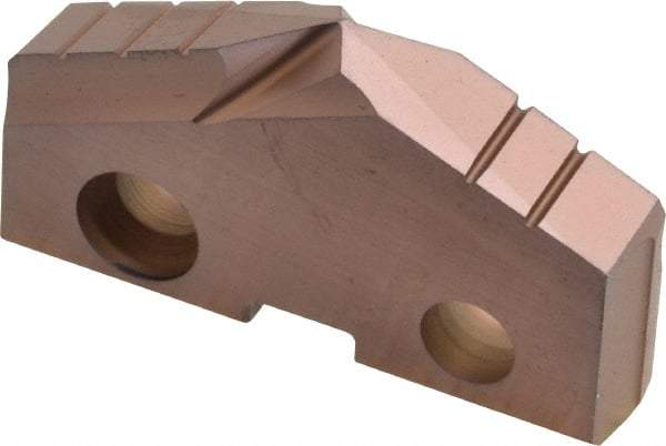 Allied Machine and Engineering - 1-13/32" Diam x 1/4" Thick, Seat Code 3, 132° Included Angle Spade Drill Insert - AM200 Coated, Cobalt, Grade Premium Cobalt, Series GEN2 T-A - Americas Industrial Supply
