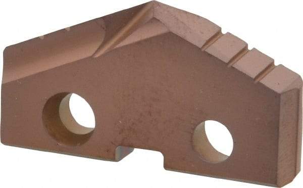 Allied Machine and Engineering - 1-1/2" Diam x 1/4" Thick, Seat Code 3, 132° Included Angle Spade Drill Insert - AM200 Coated, Cobalt, Grade Premium Cobalt, Series GEN2 T-A - Americas Industrial Supply