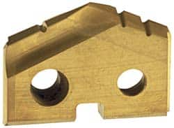 Allied Machine and Engineering - 23mm Diam 132° Seat Size 1 Spade Drill Insert - Americas Industrial Supply