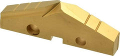 Allied Machine and Engineering - 2-7/16" Diam x 5/16" Thick, Seat Code 4, 132° Included Angle Spade Drill Insert - TiN Coated, Cobalt, Grade Super Cobalt, Series GEN2 T-A - Americas Industrial Supply