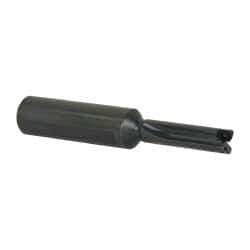 Allied Machine and Engineering - Series Z, 7/16 to 1/2" Diam, 3/4" Diam Straight Shank, Straight Flute Spade Drill - 1-1/4" Max Depth, 2-1/8" Body Length, 4-13/32" OAL, Short Length, Through Coolant - Americas Industrial Supply