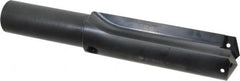 Allied Machine and Engineering - Series 4, 1-29/32 to 2-9/16" Diam, 1-1/2" Diam Straight Shank, Straight Flute Spade Drill - 5-1/8" Max Depth, 6-11/16" Body Length, 10-1/2" OAL, Short Length, Through Coolant - Americas Industrial Supply