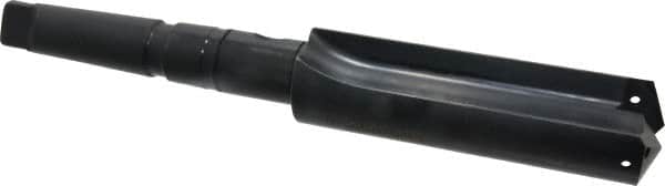 Allied Machine and Engineering - Series 4, 1-29/32 to 2-9/16" Diam, 4MT Taper Shank, Straight Flute Spade Drill - 5-1/8" Max Depth, 8-5/8" Body Length, 13-1/16" OAL, Short Length, Through Coolant - Americas Industrial Supply