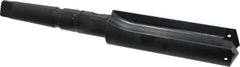 Allied Machine and Engineering - Series 4, 1-29/32 to 2-9/16" Diam, 4MT Taper Shank, Straight Flute Spade Drill - 5-1/8" Max Depth, 8-5/8" Body Length, 13-1/16" OAL, Short Length, Through Coolant - Americas Industrial Supply