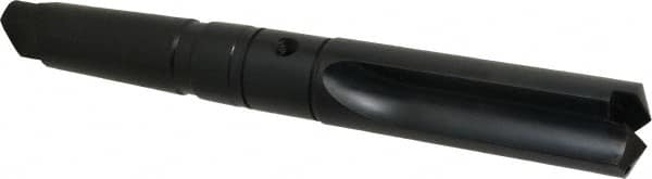 Allied Machine and Engineering - Series 4, 1-29/32 to 2-9/16" Diam, 5MT Taper Shank, Straight Flute Spade Drill - 5-1/8" Max Depth, 8-5/8" Body Length, 14-5/16" OAL, Short Length, Through Coolant - Americas Industrial Supply