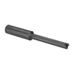 Allied Machine and Engineering - Series Z, 7/16 to 1/2" Diam, 3/4" Diam Straight Shank, Straight Flute Spade Drill - 2-3/8" Max Depth, 3-1/4" Body Length, 5-17/32" OAL, Standard Length, Through Coolant - Americas Industrial Supply