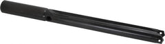 Allied Machine and Engineering - Series 2, 31/32 to 1-3/8" Diam, 1" Diam Straight Shank, Straight Flute Spade Drill - 7-3/8" Max Depth, 8-41/64" Body Length, 12" OAL, Standard Length, Through Coolant - Americas Industrial Supply
