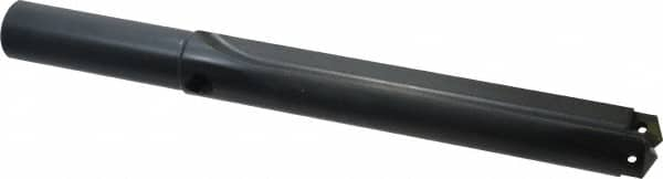 Allied Machine and Engineering - Series 3, 1-13/32 to 1-7/8" Diam, 1-1/4" Diam Straight Shank, Straight Flute Spade Drill - 8-1/4" Max Depth, 9-11/16" Body Length, 13-1/2" OAL, Standard Length, Through Coolant - Americas Industrial Supply