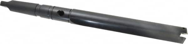 Allied Machine and Engineering - Series 3, 1-13/32 to 1-7/8" Diam, 4MT Taper Shank, Straight Flute Spade Drill - 8-1/4" Max Depth, 11-5/8" Body Length, 16-1/16" OAL, Standard Length, Through Coolant - Americas Industrial Supply