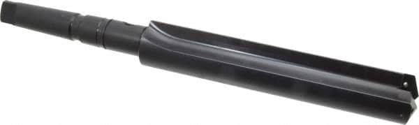 Allied Machine and Engineering - Series 4, 1-29/32 to 2-9/16" Diam, 4MT Taper Shank, Straight Flute Spade Drill - 9-1/8" Max Depth, 12-5/8" Body Length, 17-1/16" OAL, Standard Length, Through Coolant - Americas Industrial Supply