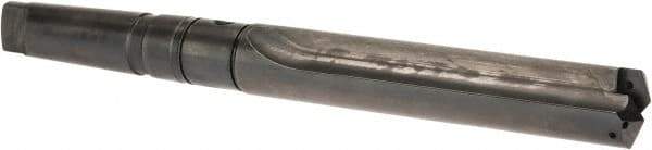 Allied Machine and Engineering - Series 4, 1-29/32 to 2-9/16" Diam, 5MT Taper Shank, Straight Flute Spade Drill - 9-1/8" Max Depth, 12-5/8" Body Length, 18-5/16" OAL, Standard Length, Through Coolant - Americas Industrial Supply