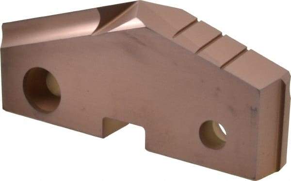Allied Machine and Engineering - 2-23/32" Diam x 7/16" Thick, Seat Code 5, 144° Included Angle Spade Drill Insert - AM200 Coated, Cobalt, Grade Super Cobalt, Series GEN2 T-A - Americas Industrial Supply