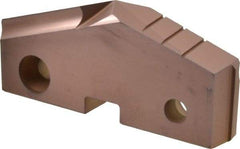 Allied Machine and Engineering - 2-23/32" Diam x 7/16" Thick, Seat Code 5, 144° Included Angle Spade Drill Insert - AM200 Coated, Cobalt, Grade Super Cobalt, Series GEN2 T-A - Americas Industrial Supply