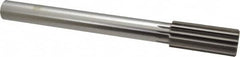 Alvord Polk - 1-1/4" Cobalt 12 Flute Chucking Reamer - Straight Flute, 1" Straight Shank, 3" Flute Length, 11-1/2" OAL - Americas Industrial Supply