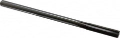 Alvord Polk - 0.4134" Cobalt 6 Flute Chucking Reamer - Straight Flute, 0.373" Straight Shank, 1-3/4" Flute Length, 7" OAL - Americas Industrial Supply