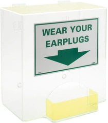 NMC - Hinged Top Box/Tray Style Earplug Dispenser - Tabletop or Wall Mount - Americas Industrial Supply