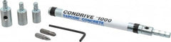 Buildex - Steel Drill Sleeve Assembly - For Use with Installation of Tapcon Hex Head & Phillips Flat Head Anchors up to 3-3/4" Long - Americas Industrial Supply