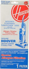 Hoover - Upright Vacuum Cleaner Allergen Filter - Use for Dry Pick-Up Only, For Use with C1701900, U5023900, U5025906, U5150900, U5156900, U53029RM & U5348911 - Americas Industrial Supply