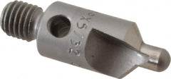 Made in USA - 2-1/2" OAL, 3/8" Head Diam, 2 Flute, 100° Incl Angle, Integral Pilot, Adjustable Stop Countersink - Americas Industrial Supply