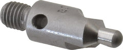 Made in USA - 2-1/2" OAL, 3/8" Head Diam, 2 Flute, 100° Incl Angle, Integral Pilot, Adjustable Stop Countersink - Americas Industrial Supply