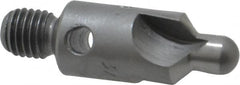 Made in USA - 2-1/2" OAL, 3/8" Head Diam, 3 Flute, 100° Incl Angle, Integral Pilot, Adjustable Stop Countersink - Americas Industrial Supply