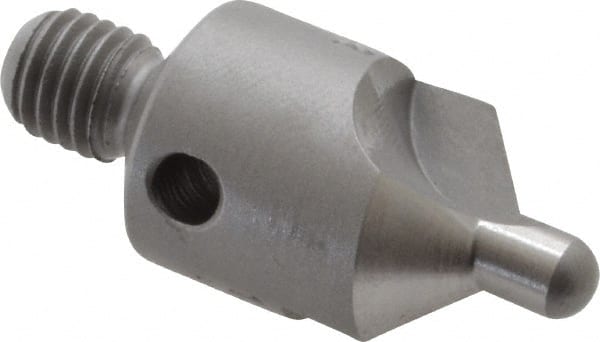 Made in USA - 2-1/2" OAL, 1/2" Head Diam, 2 Flute, 100° Incl Angle, Integral Pilot, Adjustable Stop Countersink - Americas Industrial Supply