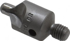 Made in USA - 2-1/2" OAL, 1/2" Head Diam, 2 Flute, 100° Incl Angle, Integral Pilot, Adjustable Stop Countersink - Americas Industrial Supply