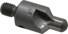Made in USA - 2-1/2" OAL, 1/2" Head Diam, 3 Flute, 100° Incl Angle, Integral Pilot, Adjustable Stop Countersink - Americas Industrial Supply