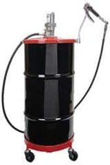 Lincoln - Grease Lubrication 5 Cu In/min Flow Aluminum Air-Operated Pump - For 120 Lb Container - Americas Industrial Supply