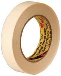 3M - 36 Yds. x 2", Clear Polyethylene Film Tape - 5425 Series, 5 mil Thick, 45 Lb./Inch Tensile Strength - Americas Industrial Supply