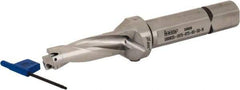 Iscar - 1.88" Max Drill Depth, 3xD, 5/8" Diam, Indexable Insert Drill - 2 Inserts, 3/4" Shank Diam, Straight Shank - Americas Industrial Supply